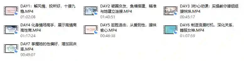 香草情感V3.0实战指南：老实人改造→一见钟情→肌肤之亲全流程揭秘-掌舵行动营
