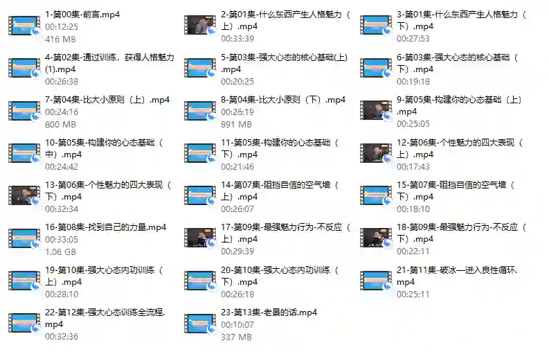 老景《强大心态训练技术-训练篇》实战指南:揭秘高效心态养成法-掌舵行动营