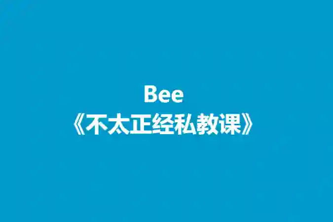 Bee《不太正经私教课》实战指南：揭秘高效学习法（限时专属）-掌舵行动营
