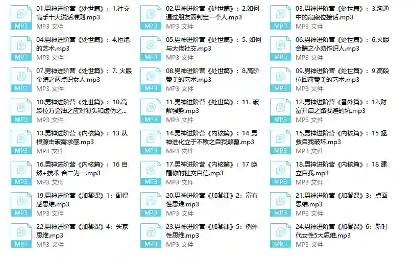 浪哥专属｜高段位男神进阶营实战指南（2024限时揭秘版）-掌舵行动营