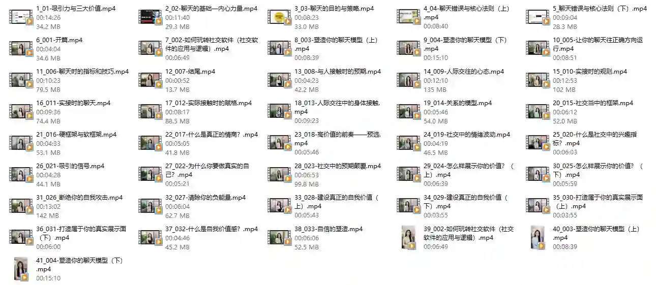 图片[2]-欧阳梦琪《男性魅力提升系列课—无限话题聊天训练从零起步7天社交达人速成》-掌舵行动营