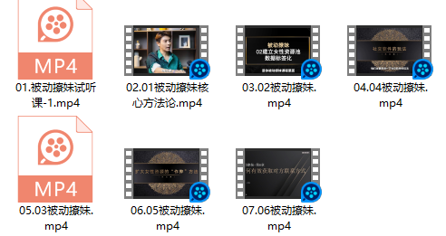 子轩被动撩妹实战指南(7节)|限时解锁专属魅力法则-掌舵行动营